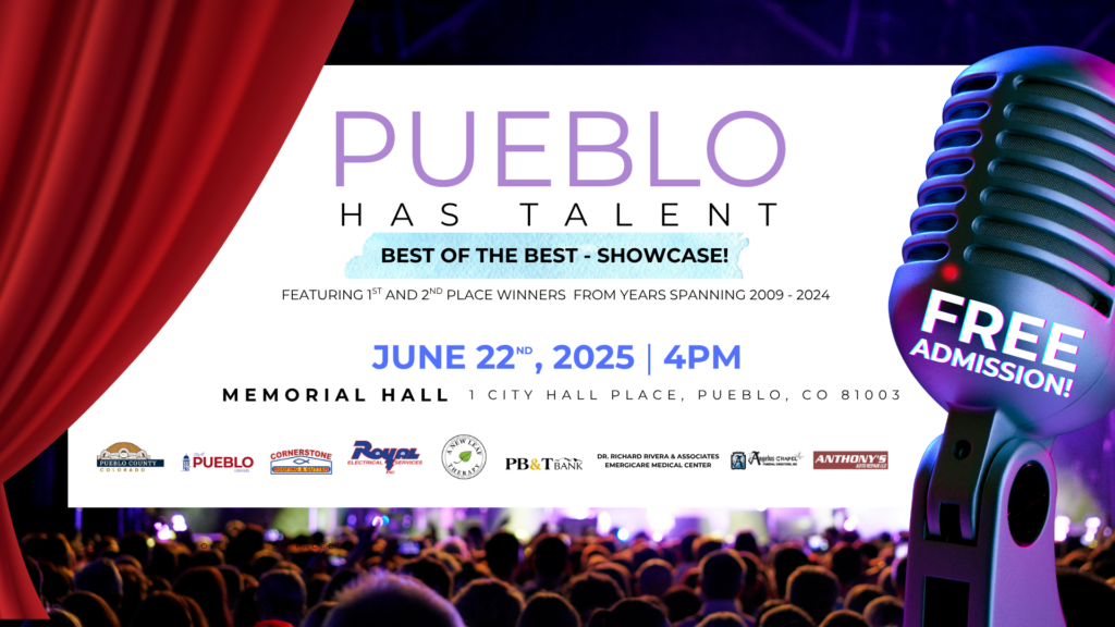 Pueblo Has Talent - Best of the Best FREE Admission, June 22, 2025 - Pueblo Memorial Hall